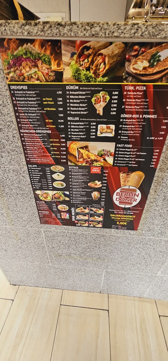 Berlin Döner Photo Menu 6
