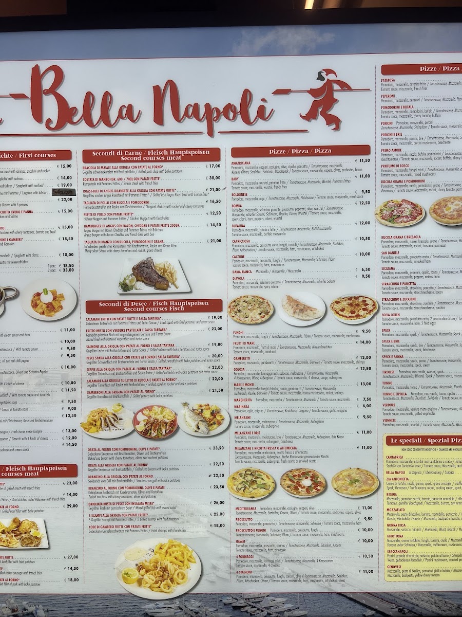 Bella Napoli Photo Menu 5