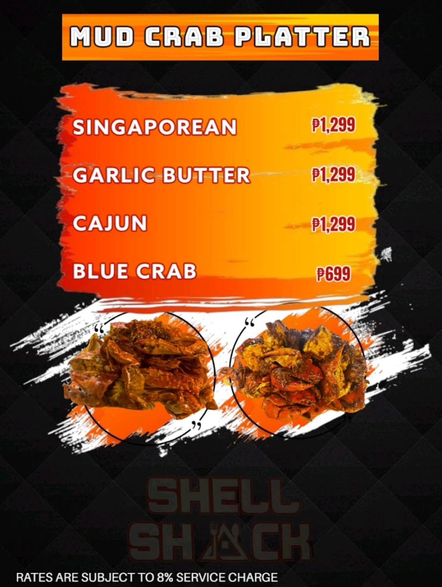 SHELL SHACK Photo Menu 8
