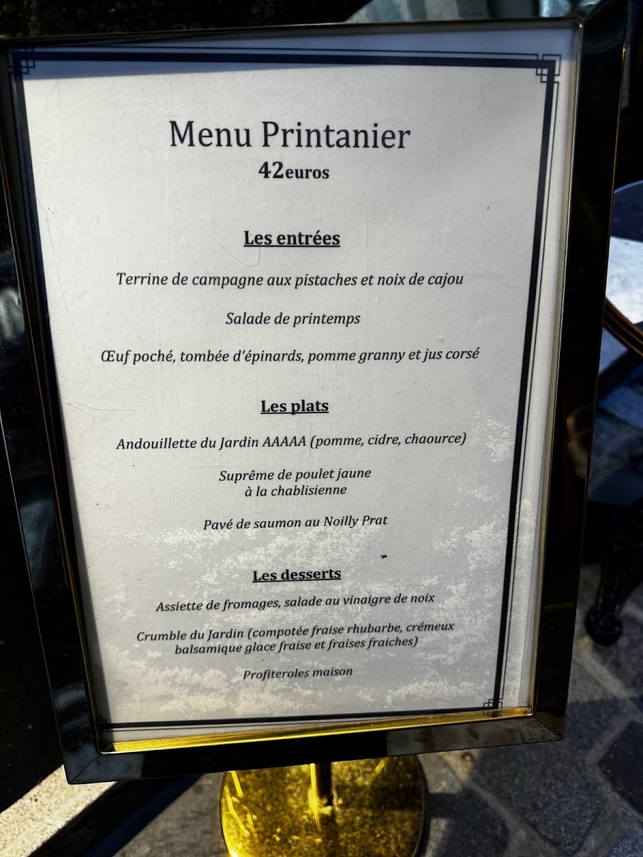 Le Jardin Photo Menu 10