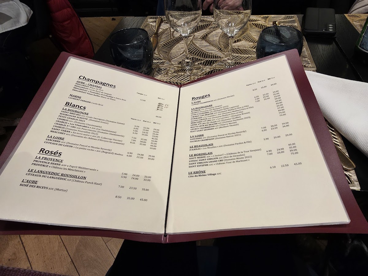 Le Jardin Photo Menu 2