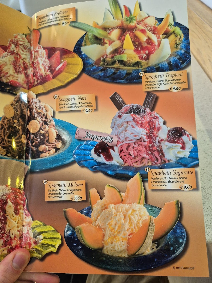 Eis Cafe Roma Photo Menu 2