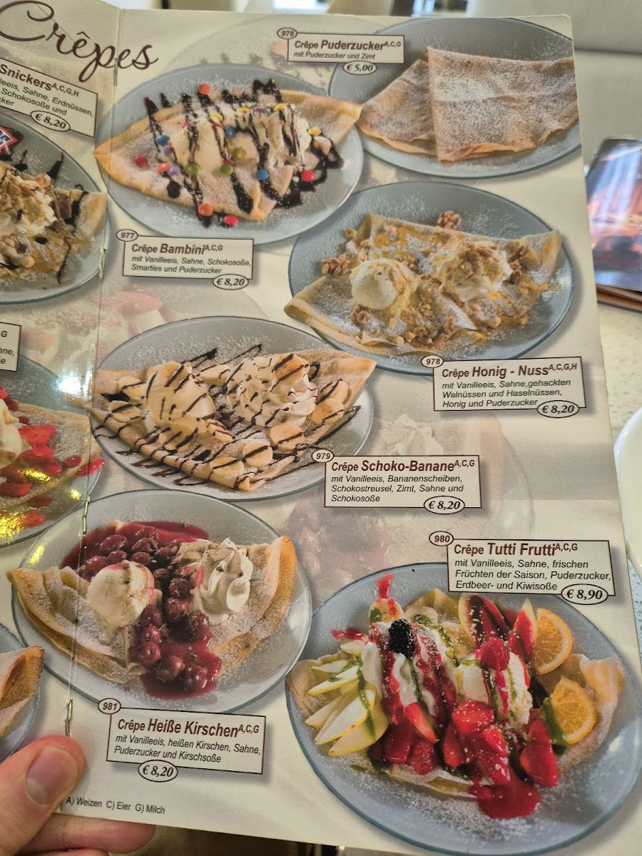 Eis Cafe Roma Photo Menu 3