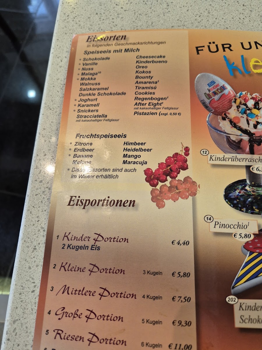 Eis Cafe Roma Photo Menu 8