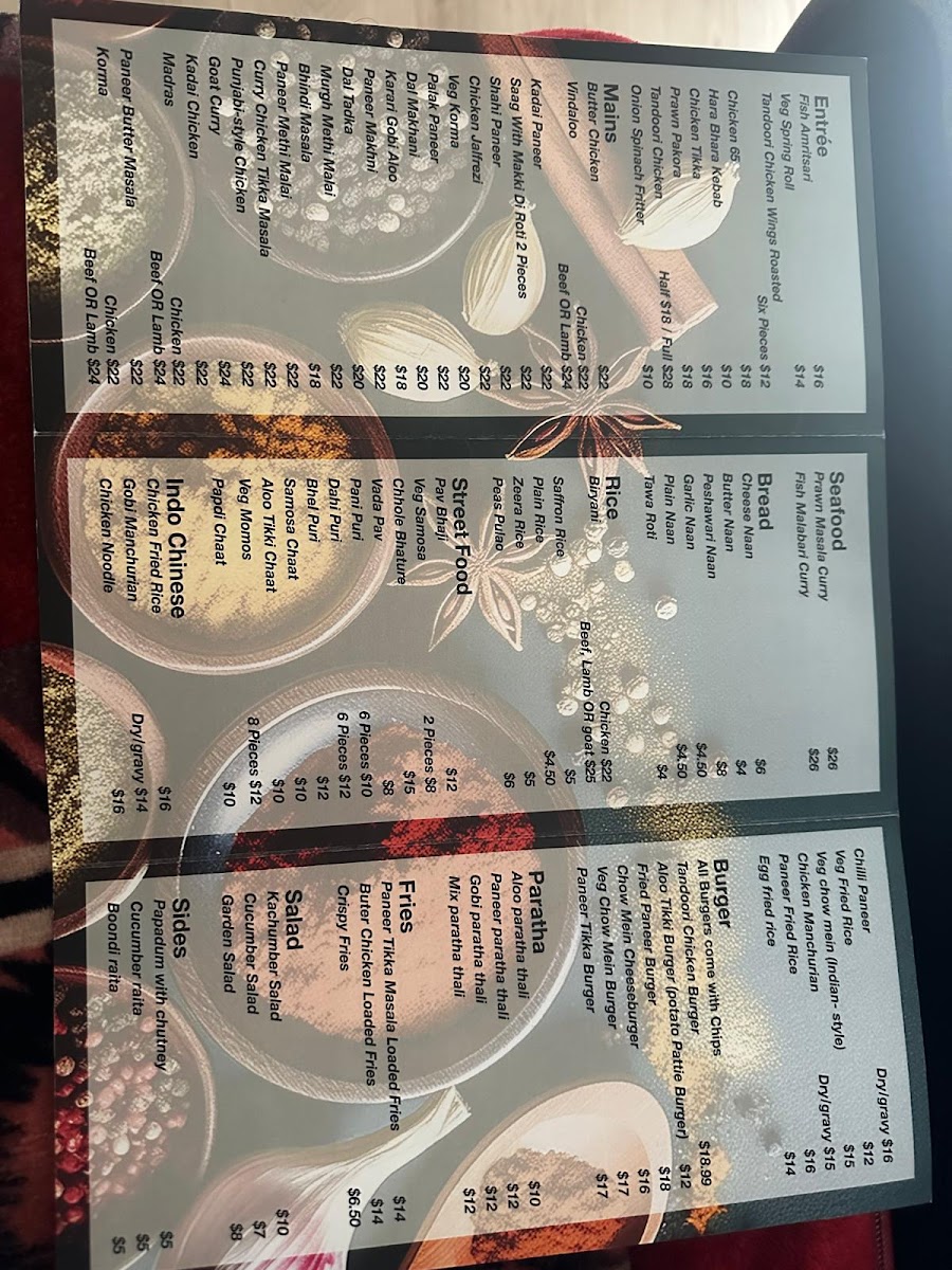 Curryosity Photo Menu 3