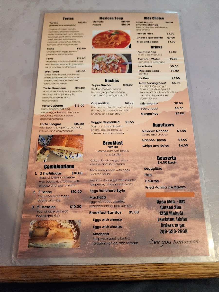 Tacos Cecy Photo Menu 1