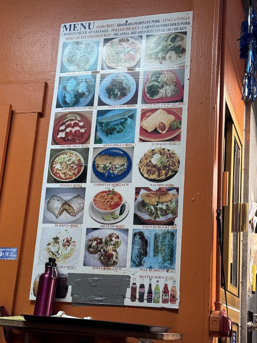 Tacos Cecy Photo Menu 3