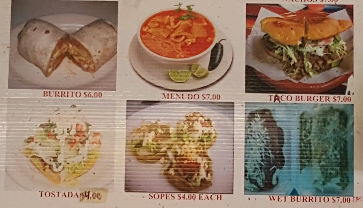 Tacos Cecy Photo Menu 5