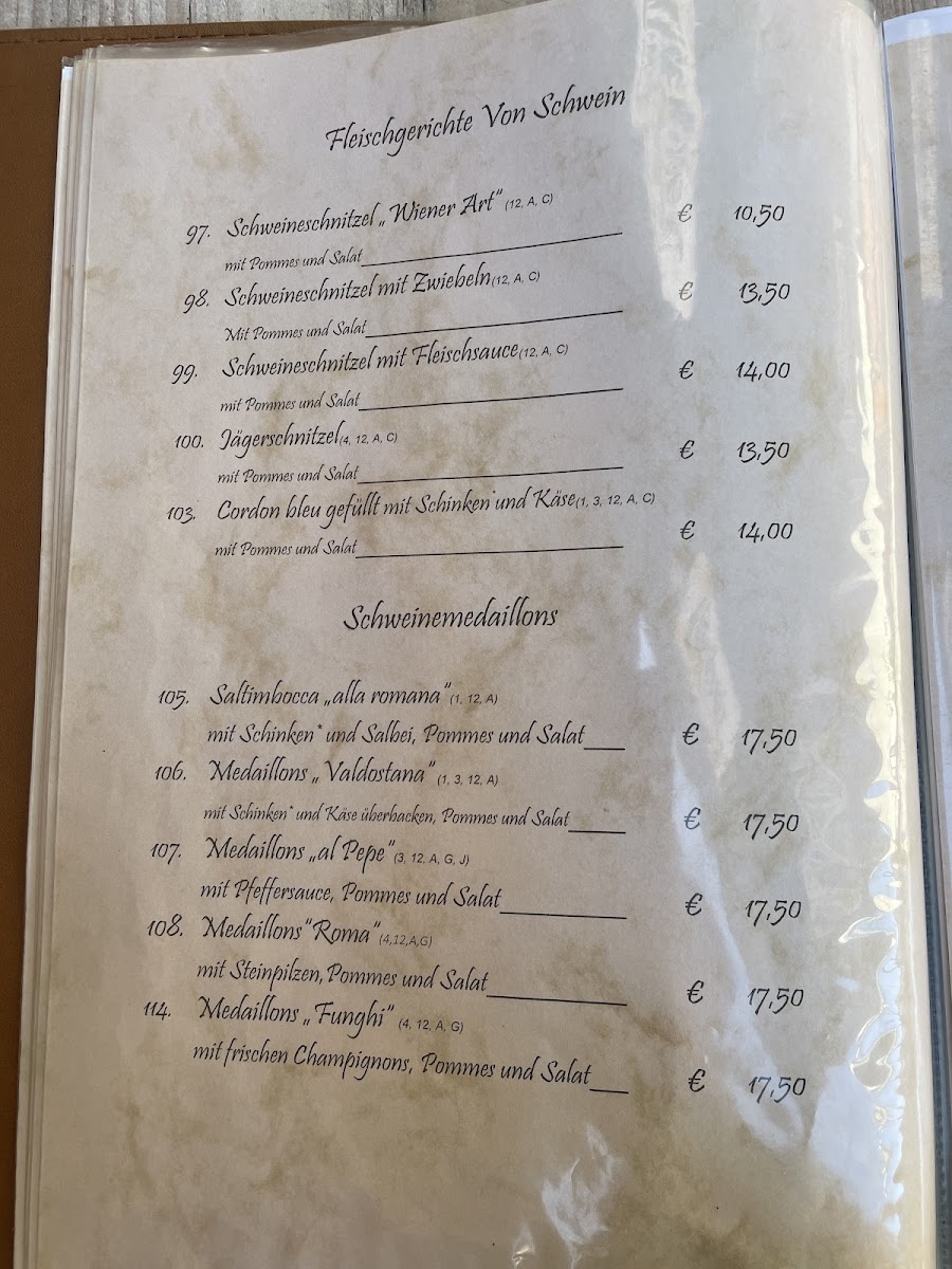 Pizzeria Roma Photo Menu 5
