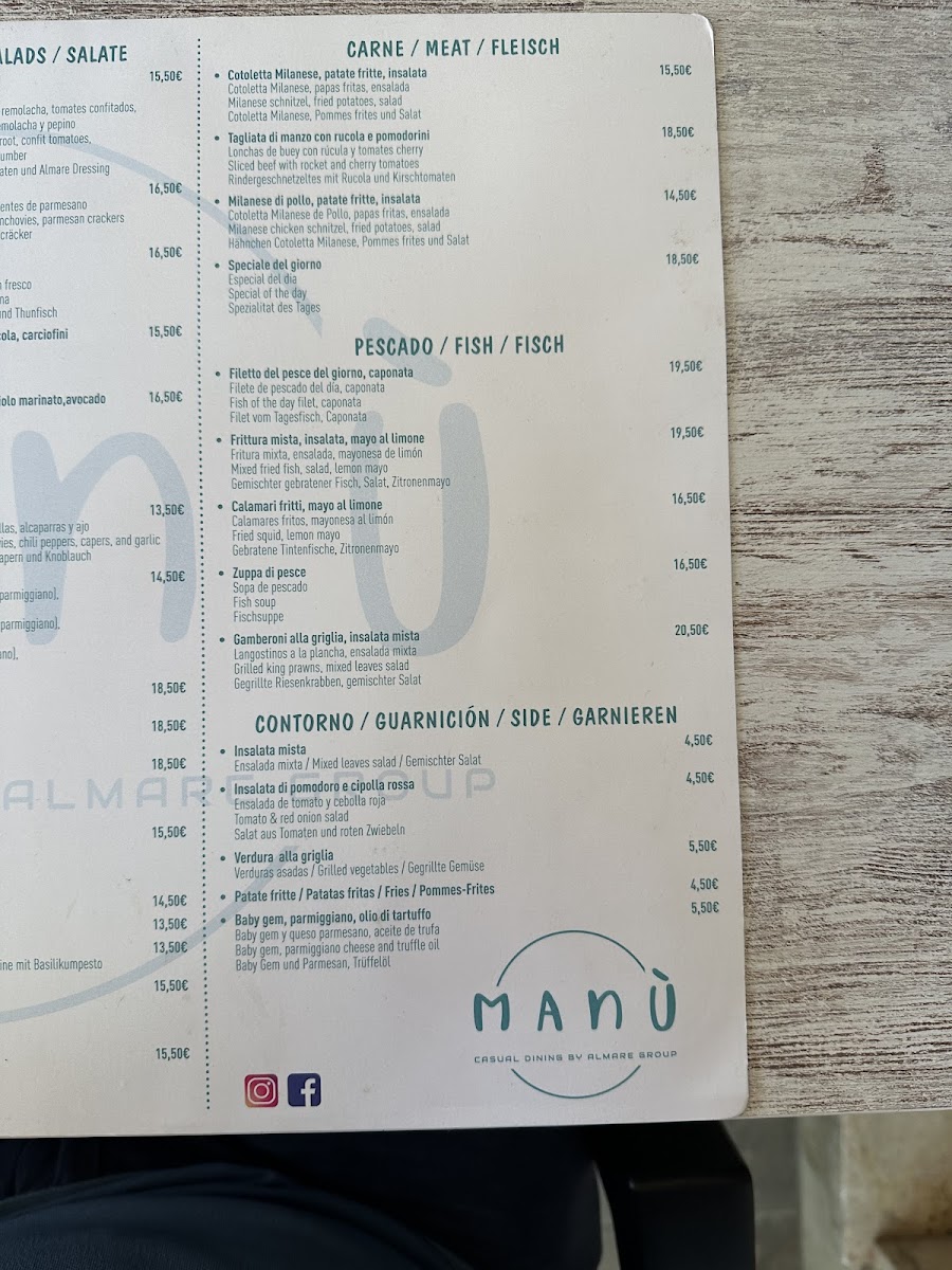 Manù Photo Menu 8