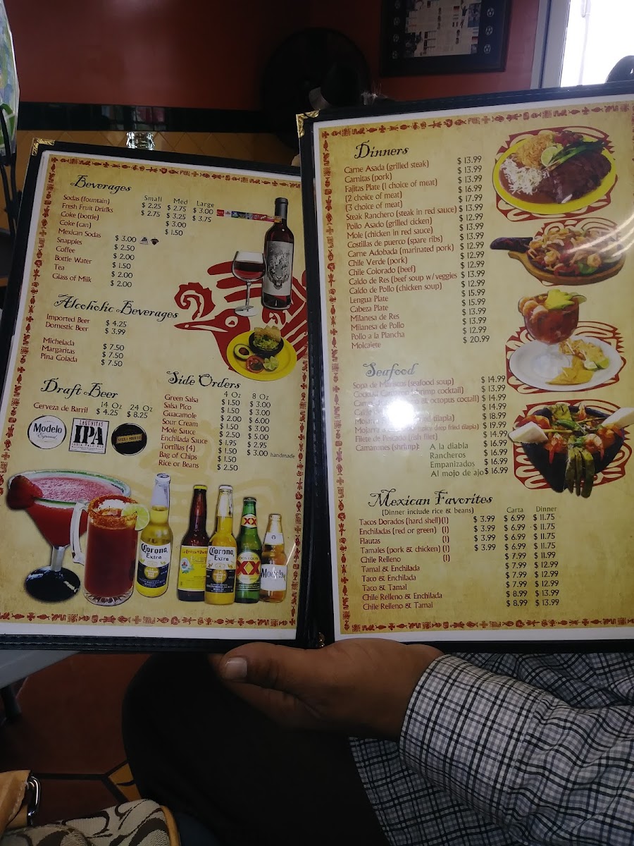 Pepe's Mexican Restaurant Photo Menu 3