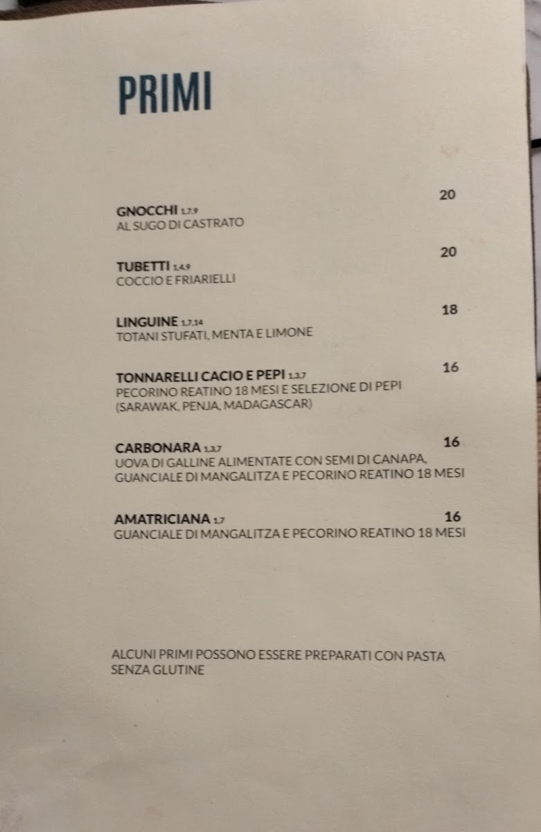 Osteria La Quercia Photo Menu 3