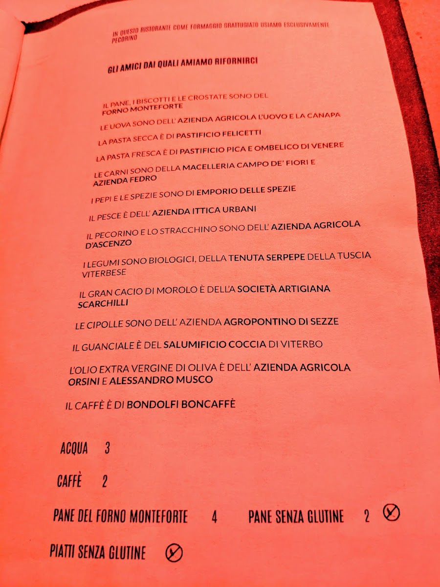 Osteria La Quercia Photo Menu 4