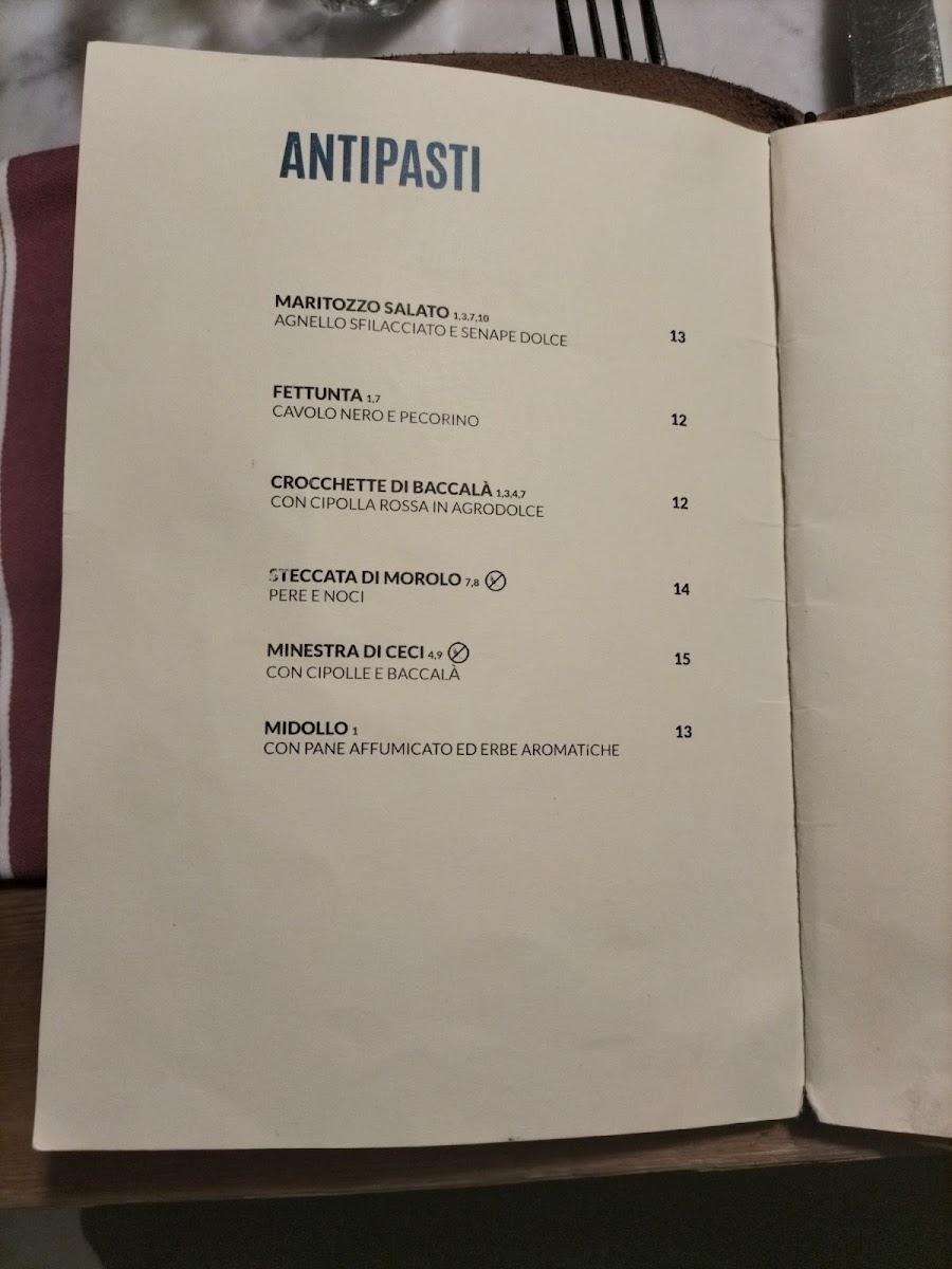 Osteria La Quercia Photo Menu 5