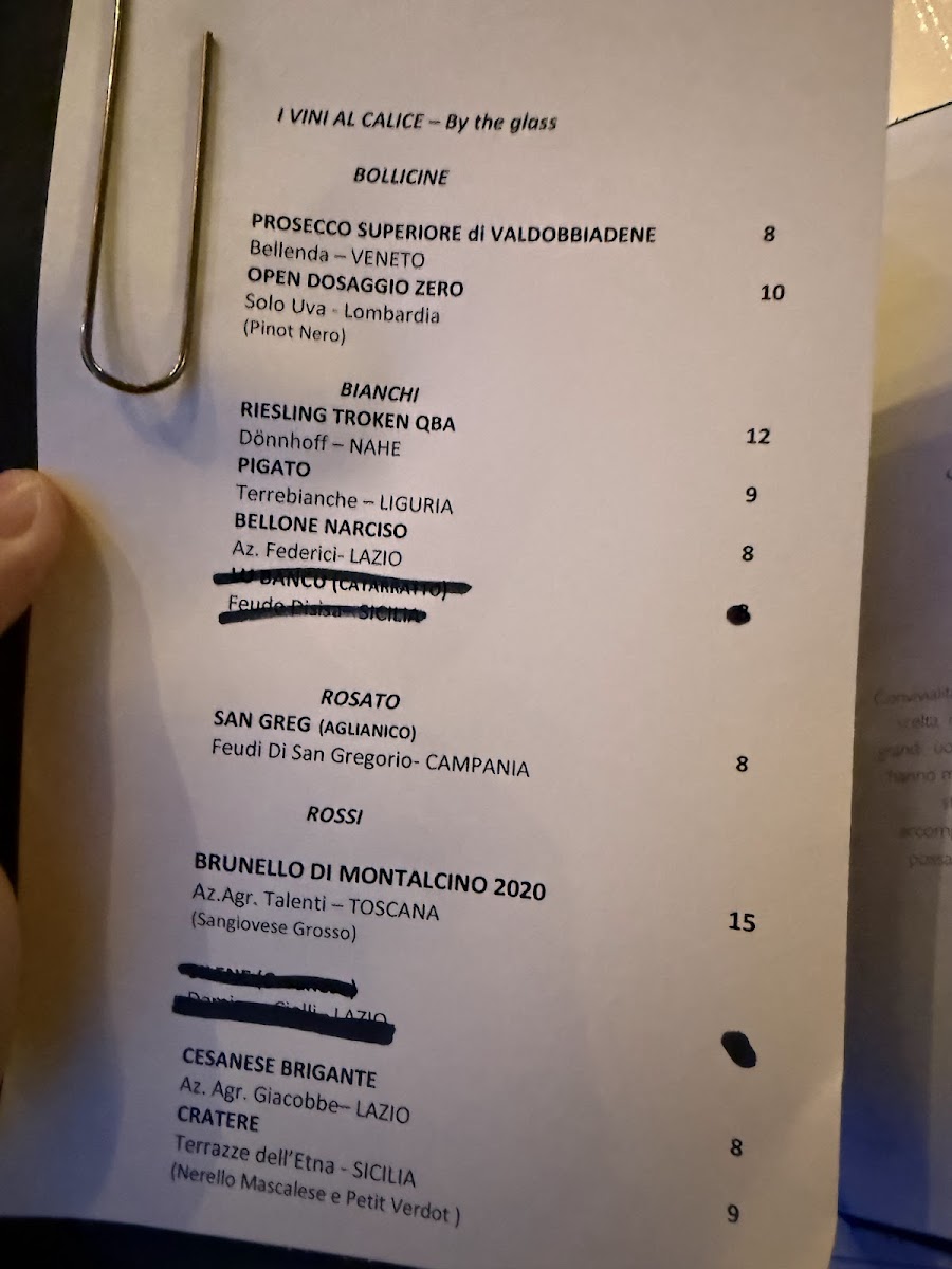 Osteria La Quercia Photo Menu 6