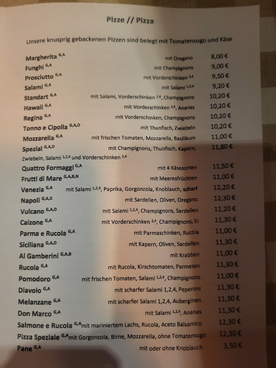 Pizzeria Venezia Photo Menu 4