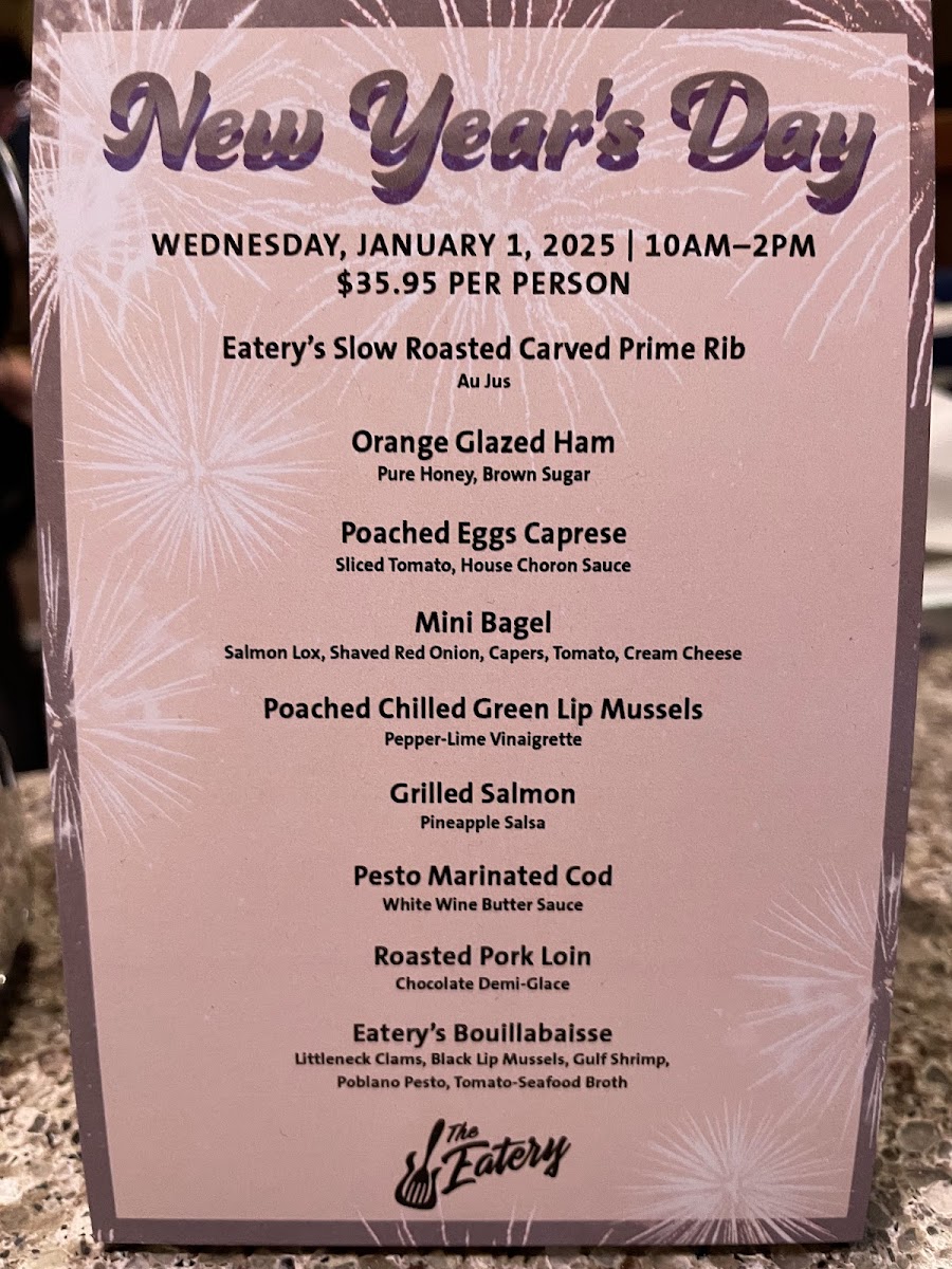 The Eatery Photo Menu 3