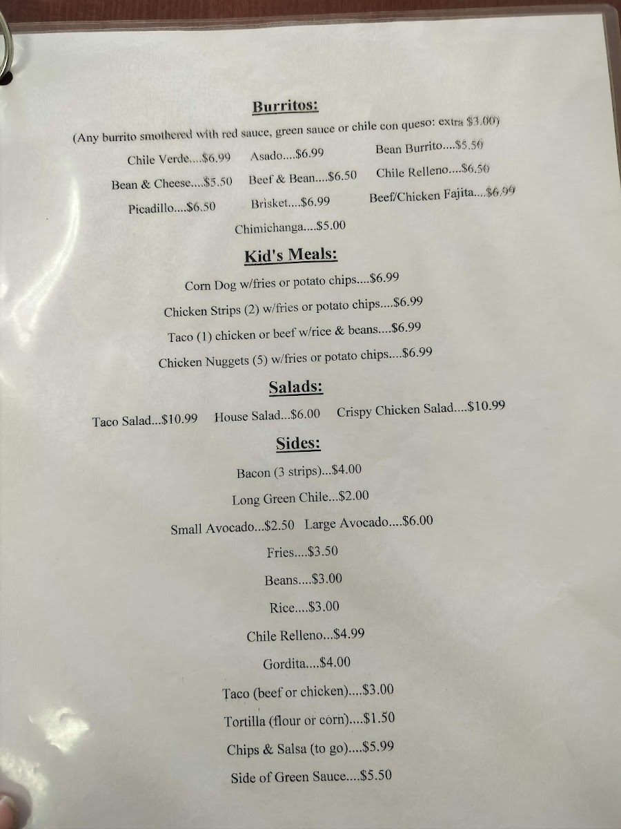 Broadway Café Photo Menu 3