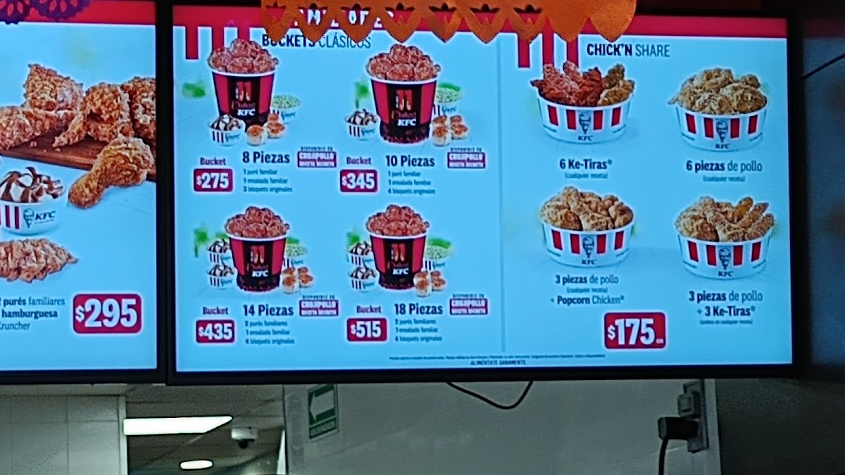 KFC Photo Menu 3