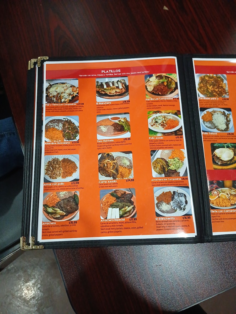 Los compadres mexican restaurant Photo Menu 1