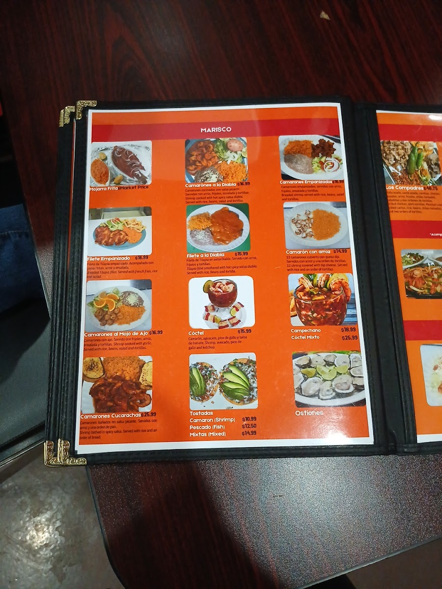 Los compadres mexican restaurant Photo Menu 3