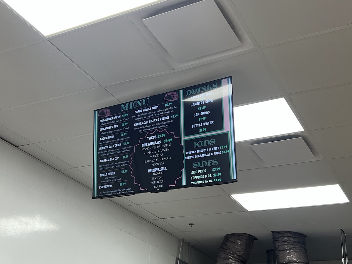 Rico's Tacos Photo Menu 3