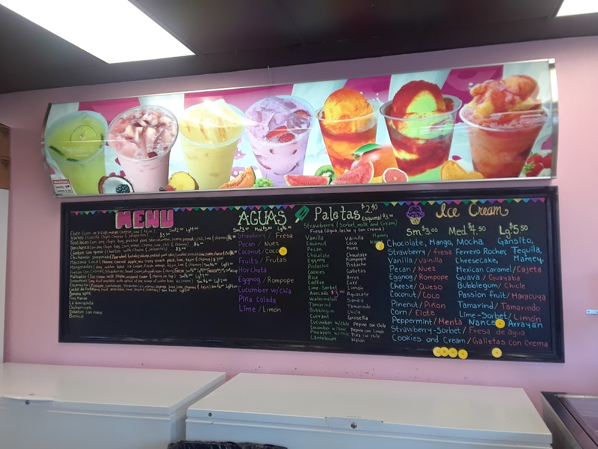 La Michoacana Paleteria y Neveria Photo Menu 2
