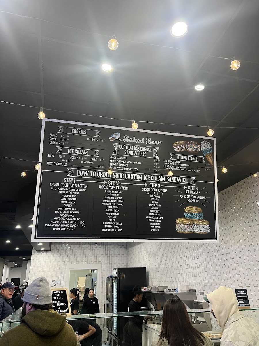 The Baked Bear Photo Menu 6