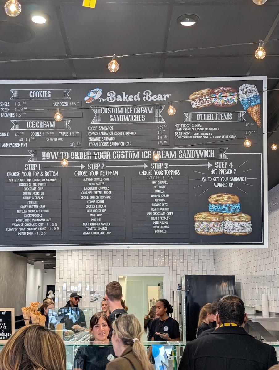 The Baked Bear Photo Menu 8