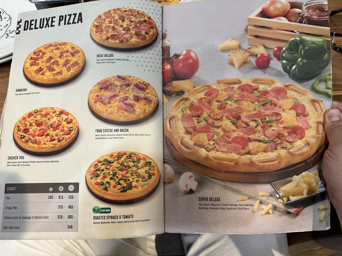The Pizza Company Photo Menu 1