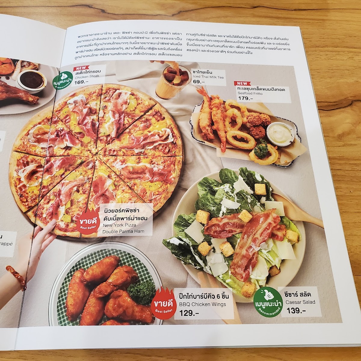 The Pizza Company Photo Menu 2