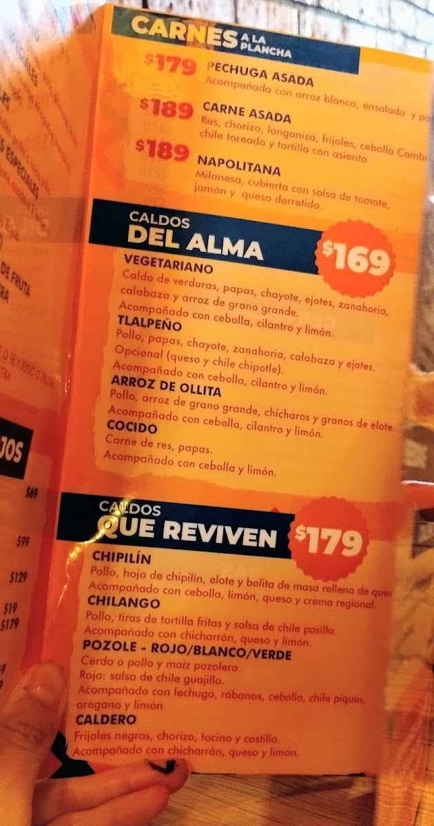 El Caldero Photo Menu 7