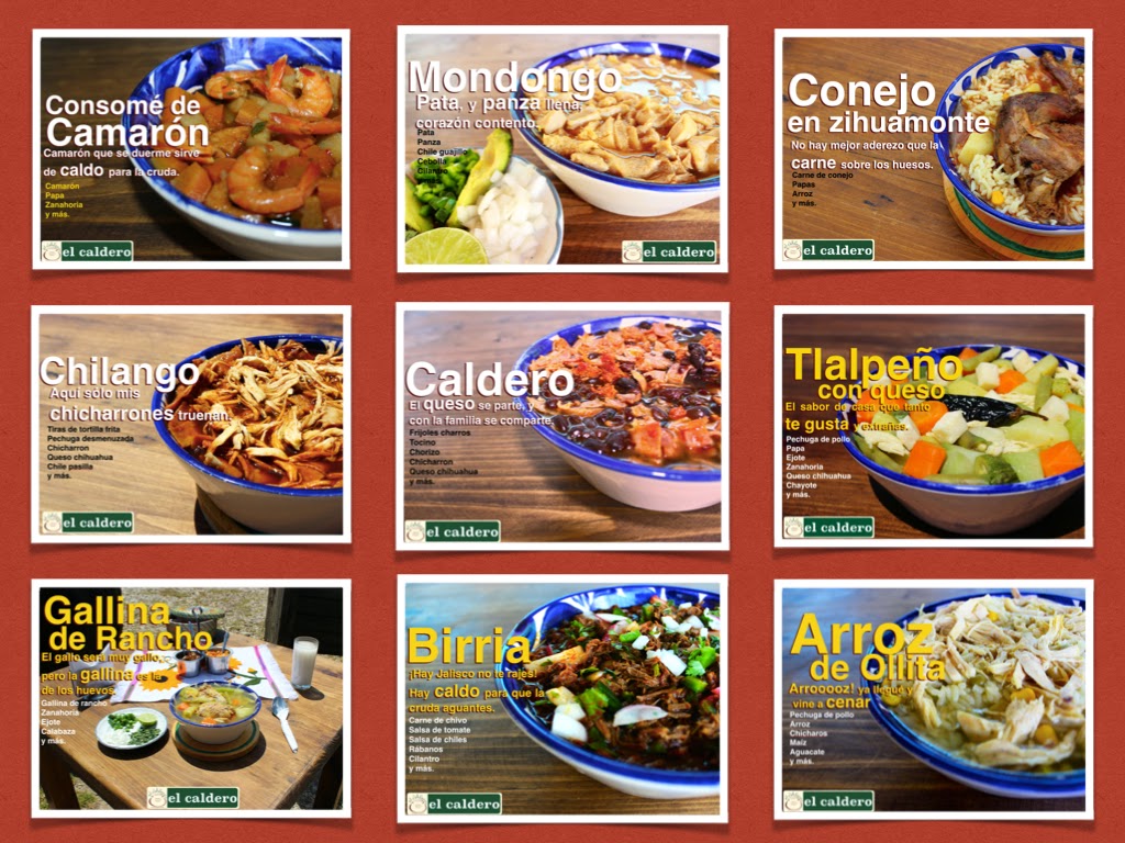 El Caldero Photo Menu 8