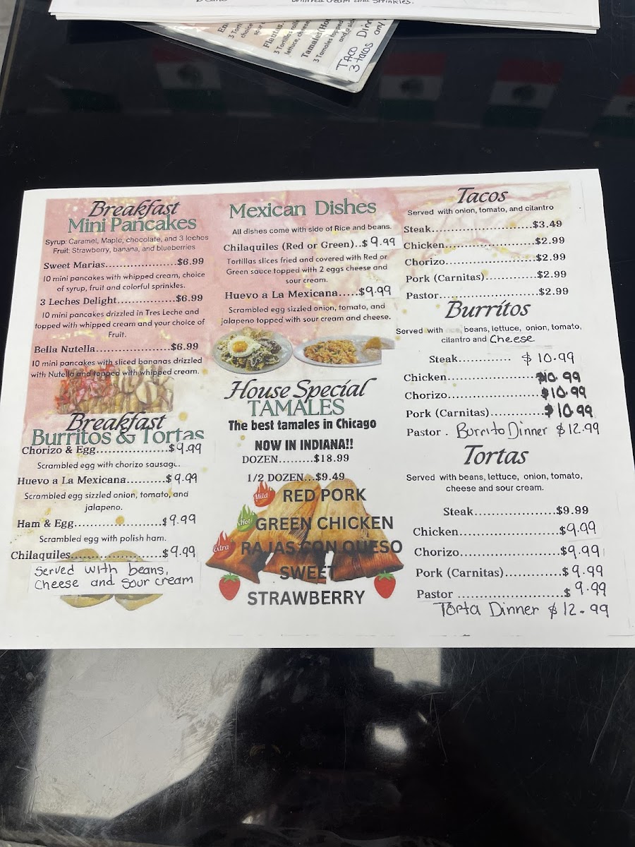Maria’s Cafe Photo Menu 2