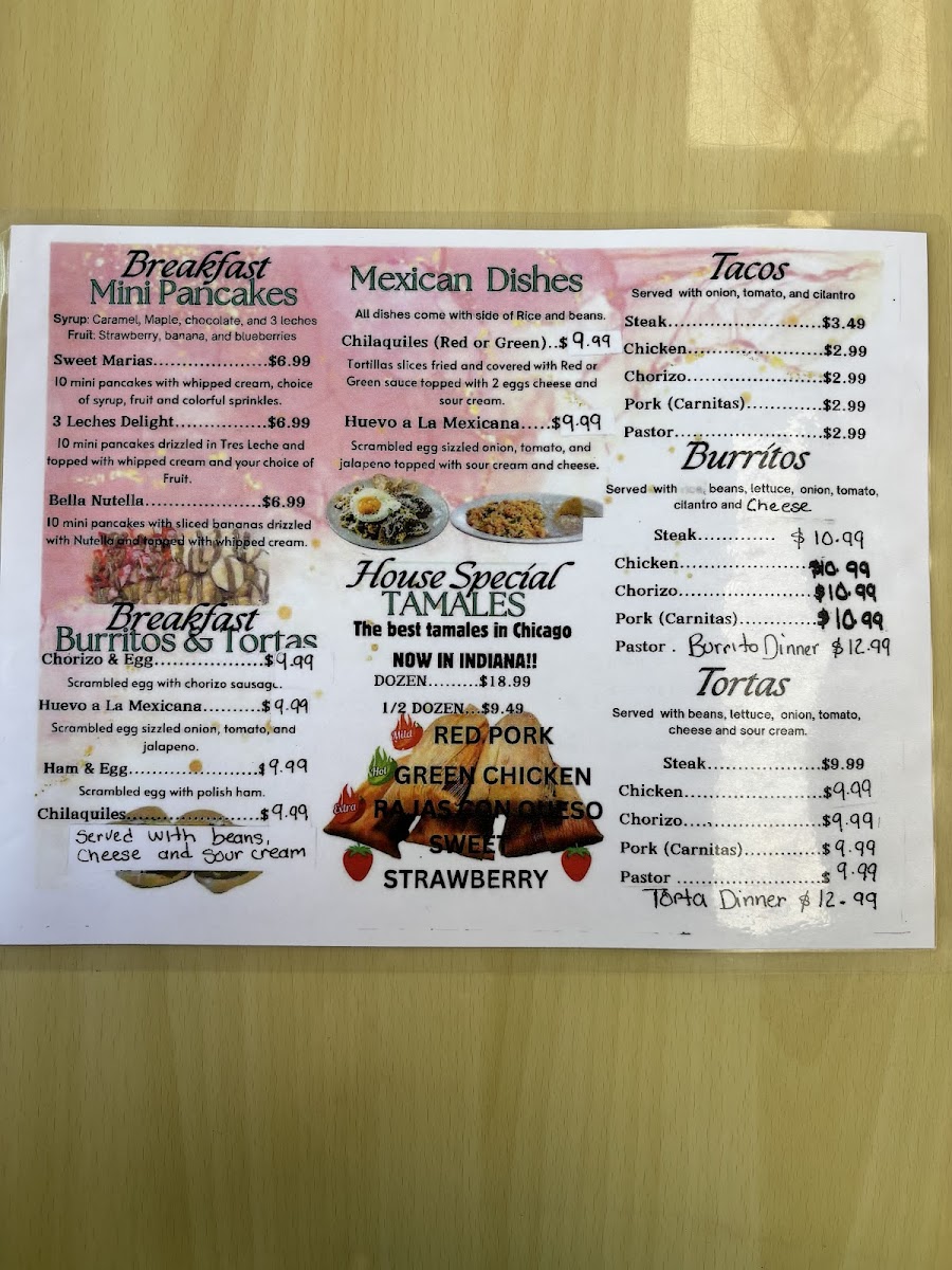 Maria’s Cafe Photo Menu 3