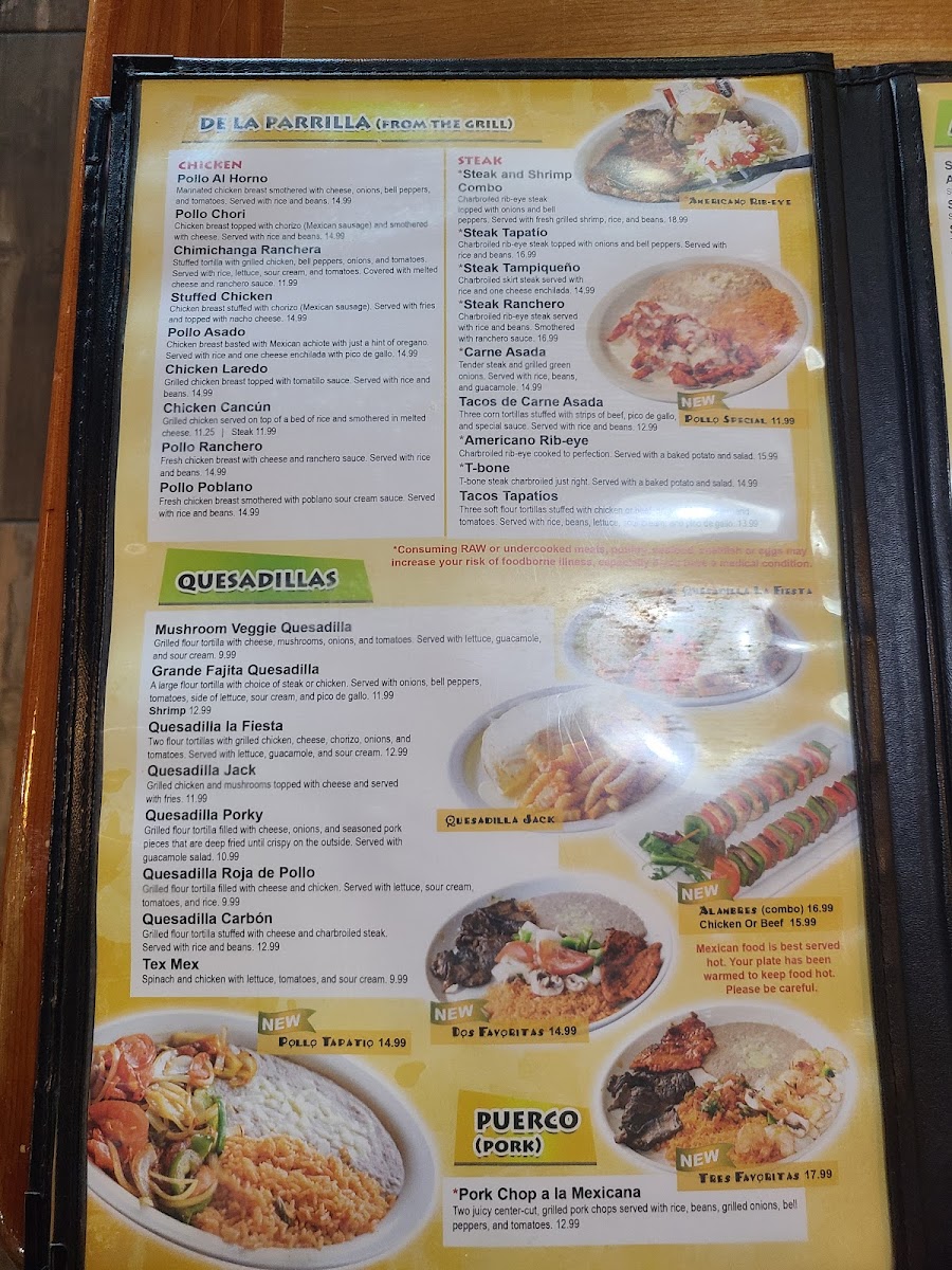El Patron Mexican Grill Photo Menu 2