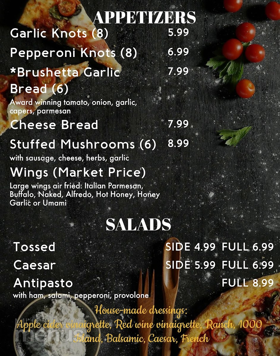 Paisanos Pizza Photo Menu 2