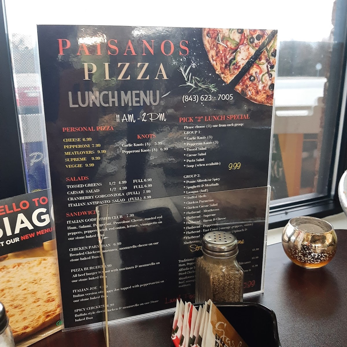 Paisanos Pizza Photo Menu 9