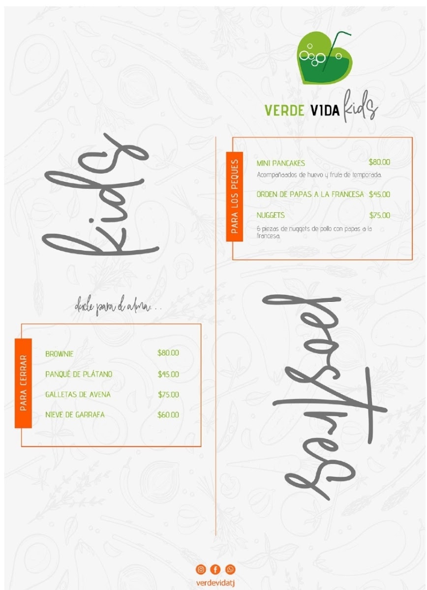 Verde Vida Restaurante Paseo del Río Photo Menu 8