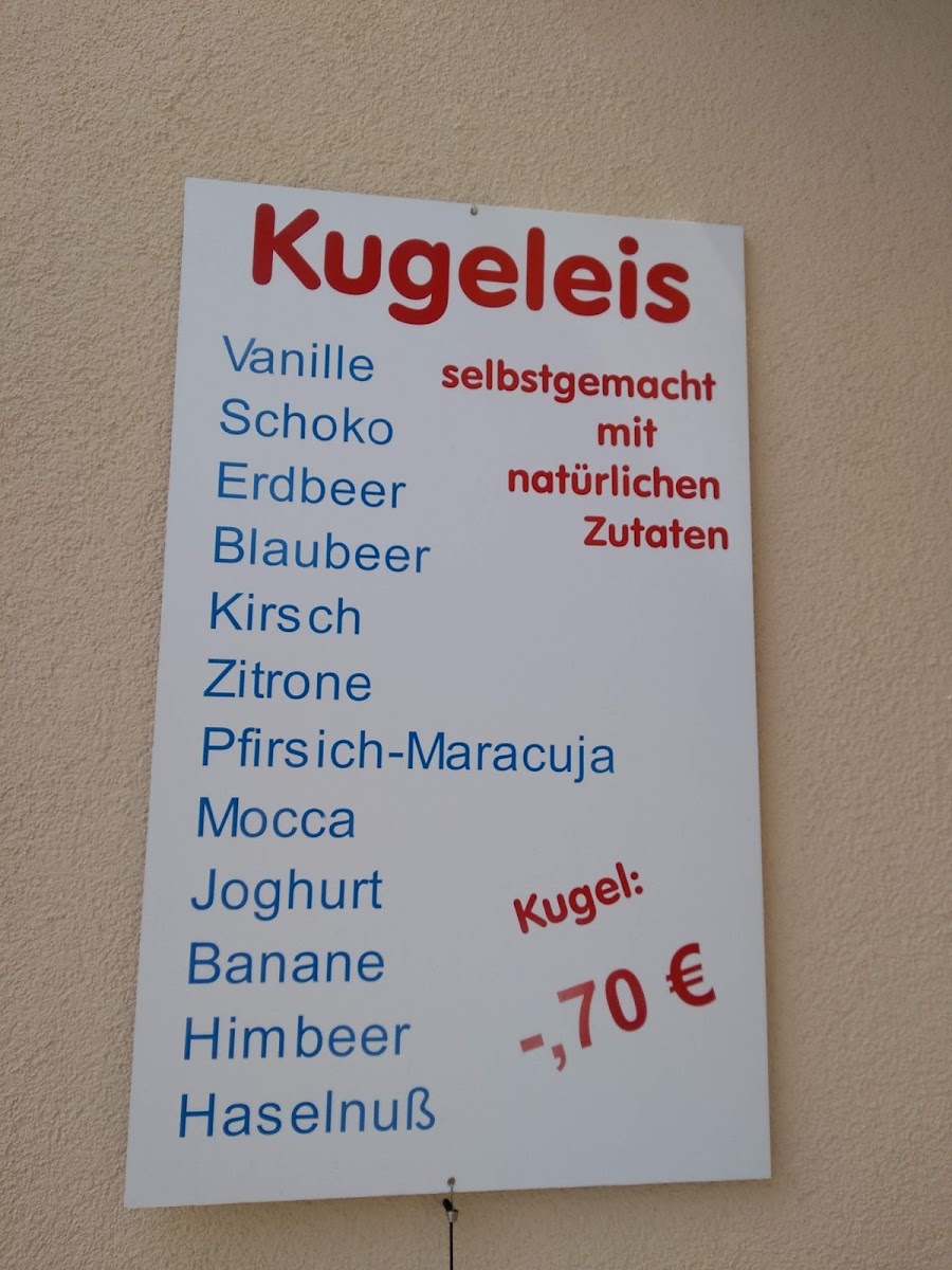 Eisdiele Photo Menu 3