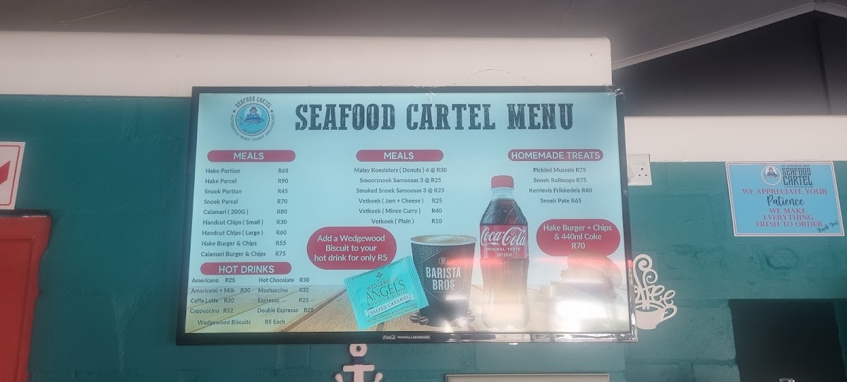 Seafood Cartel Photo Menu 3