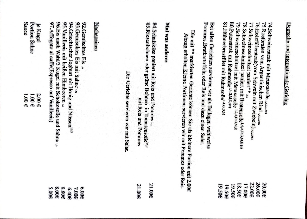 Landgasthof Krone Photo Menu 2