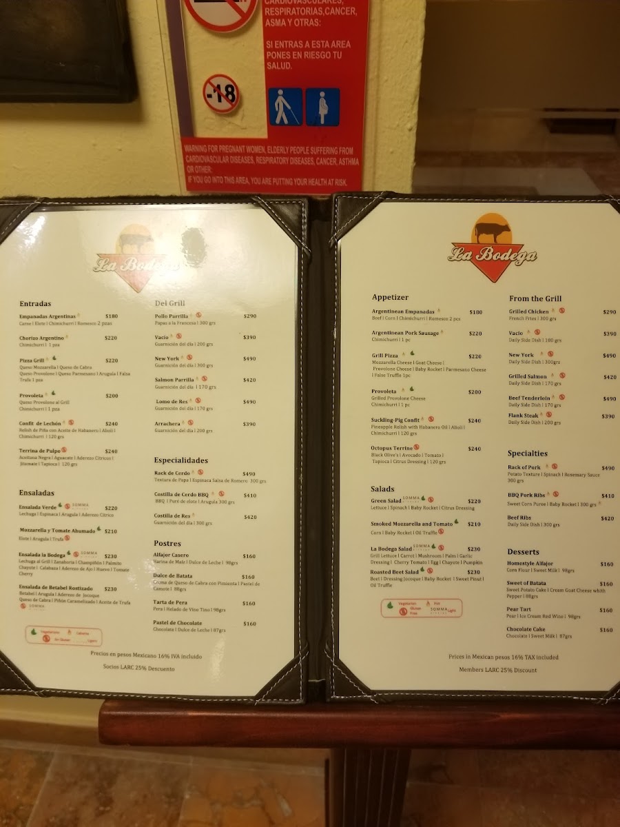 La Bodega Photo Menu 3