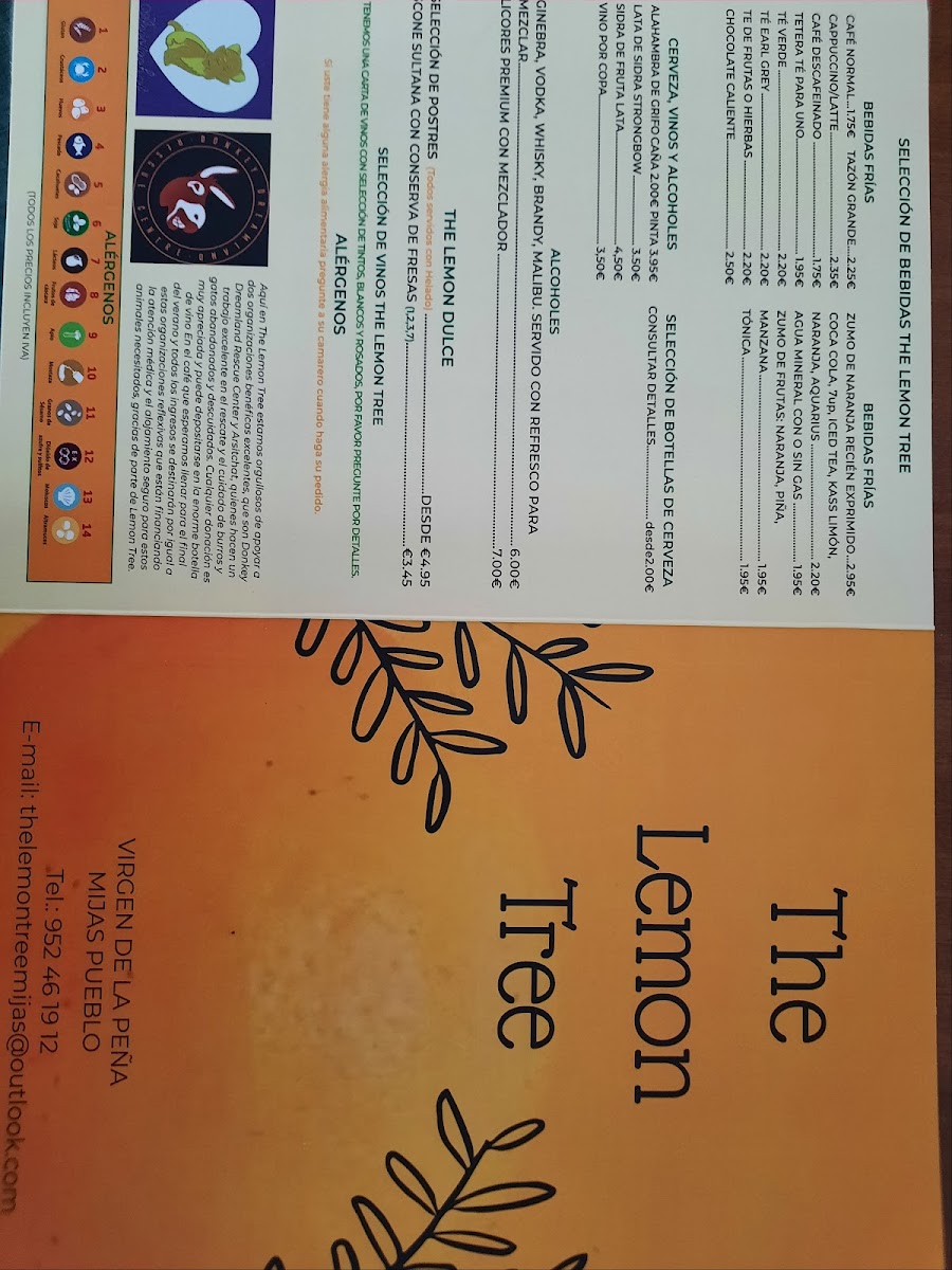 The Lemon Tree Photo Menu 6