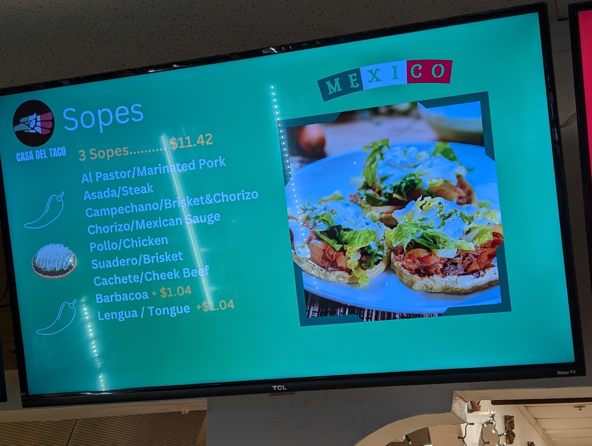 Casa Del Taco Photo Menu 7