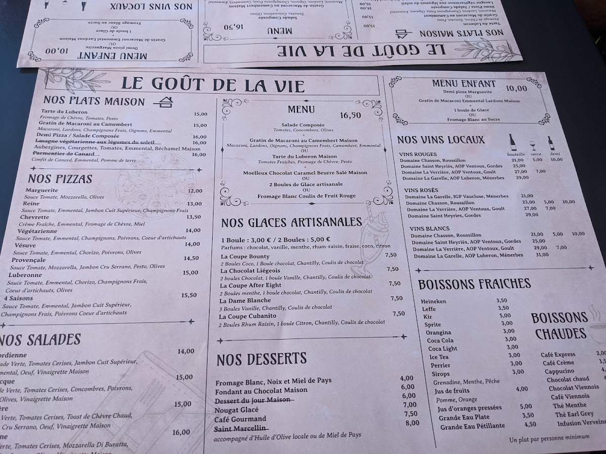 L'Ardoise Photo Menu 4