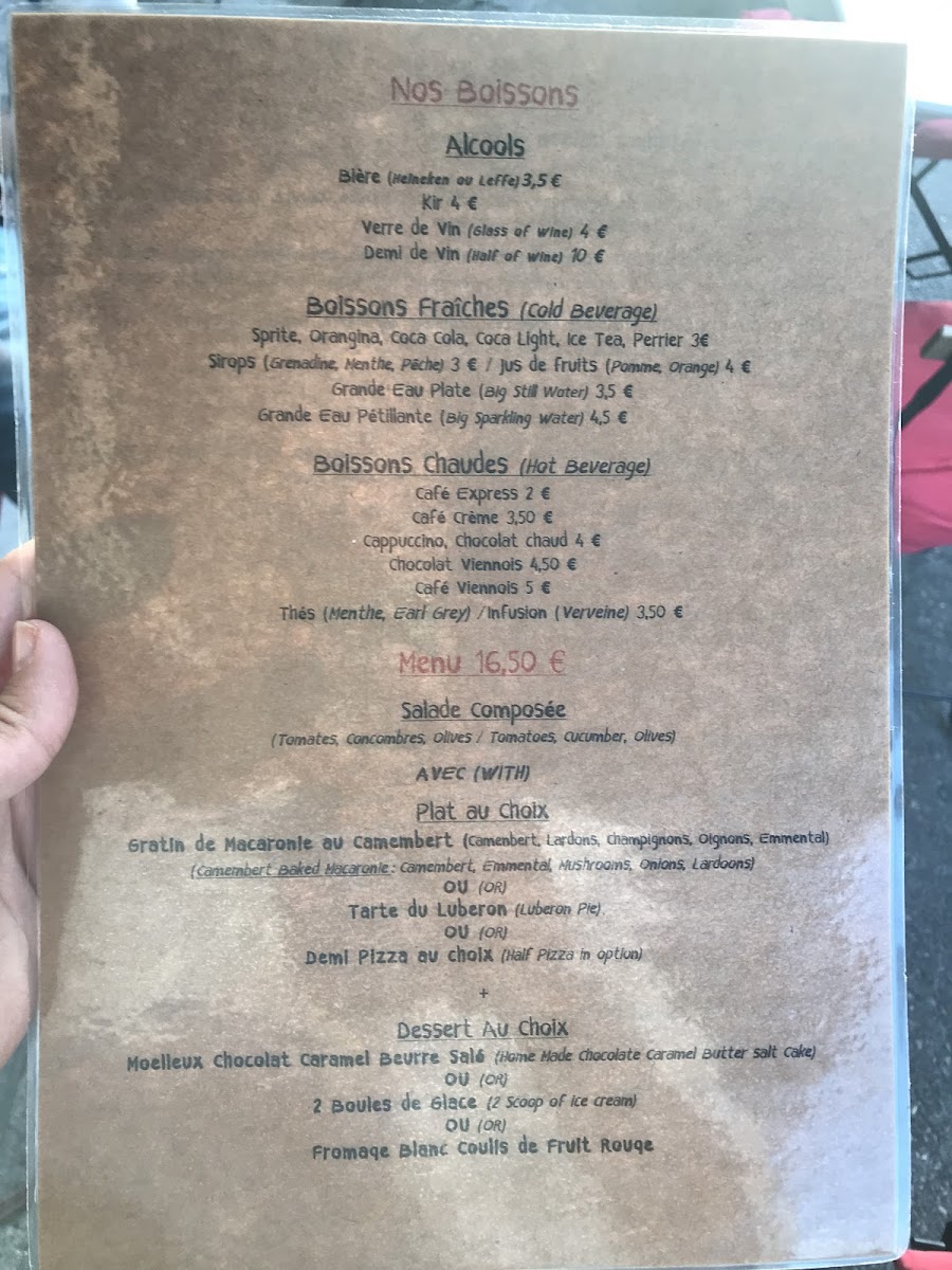 L'Ardoise Photo Menu 8