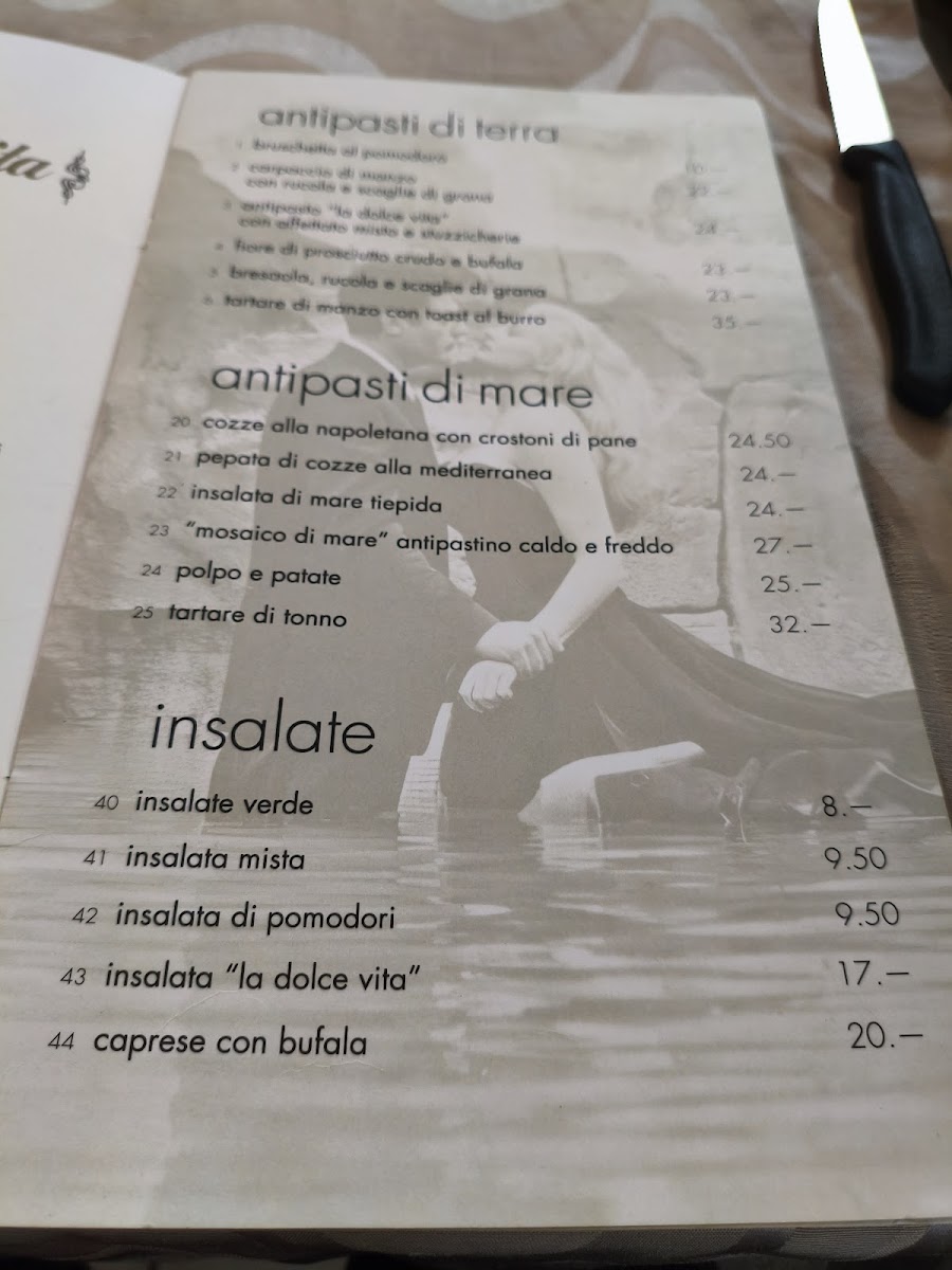 Ristorante la Dolce Vita Photo Menu 3