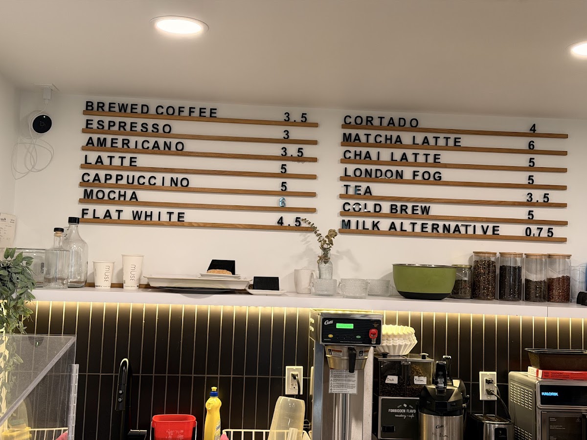 Muse Cafe Photo Menu 3