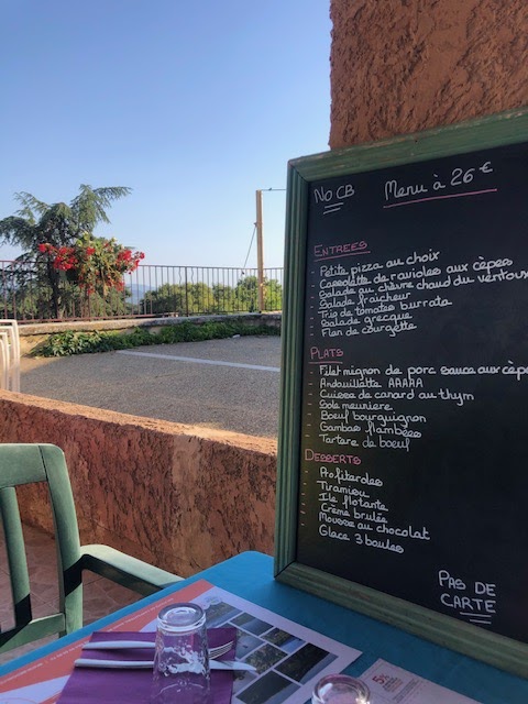La cigale Photo Menu 1